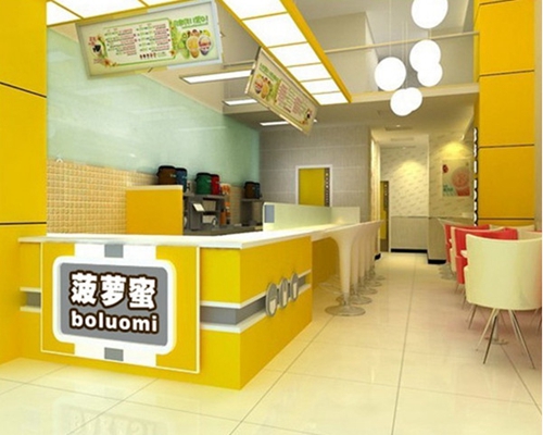 菠萝蜜奶茶加盟店