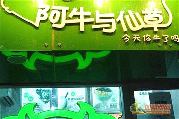 阿牛与仙草加盟