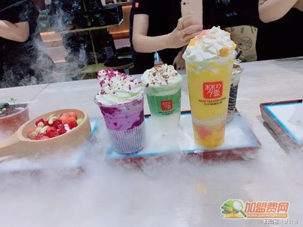 梦幻雪奶茶加盟费