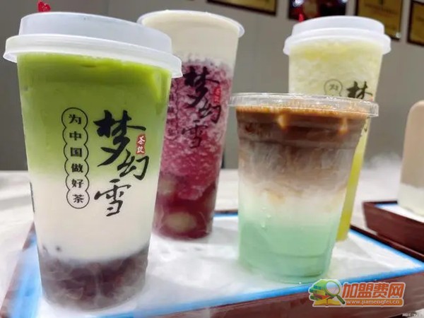 梦幻雪奶茶加盟
