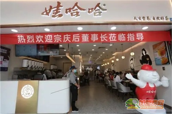 娃哈哈奶茶加盟