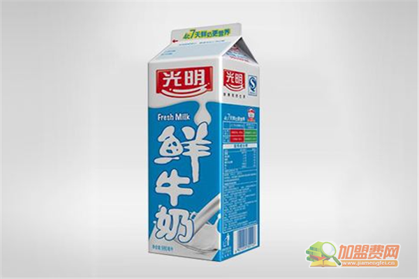 光明鲜牛奶可以加盟吗 光明鲜牛奶加盟费用明细