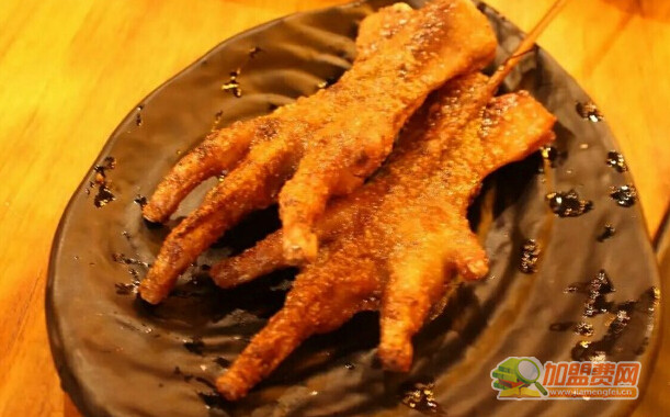 烤鸡爪美味加盟