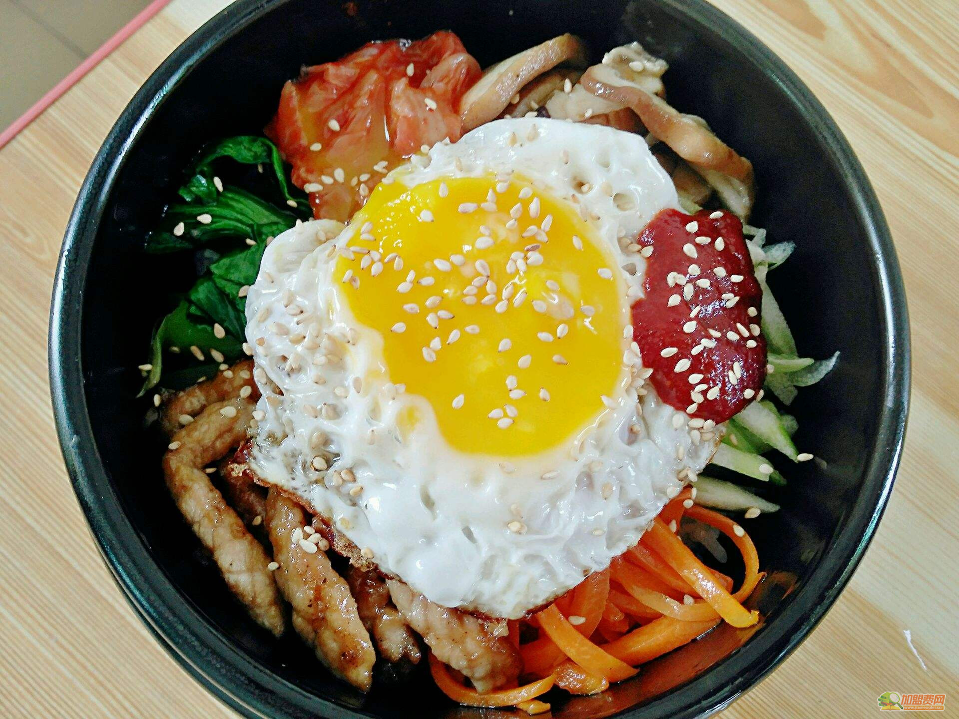 加盟美石记韩式拌饭